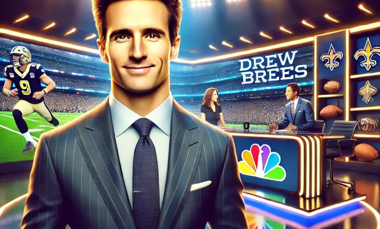 Drew Brees Makes His NBC Debut, Internet Amazed by His New Hair